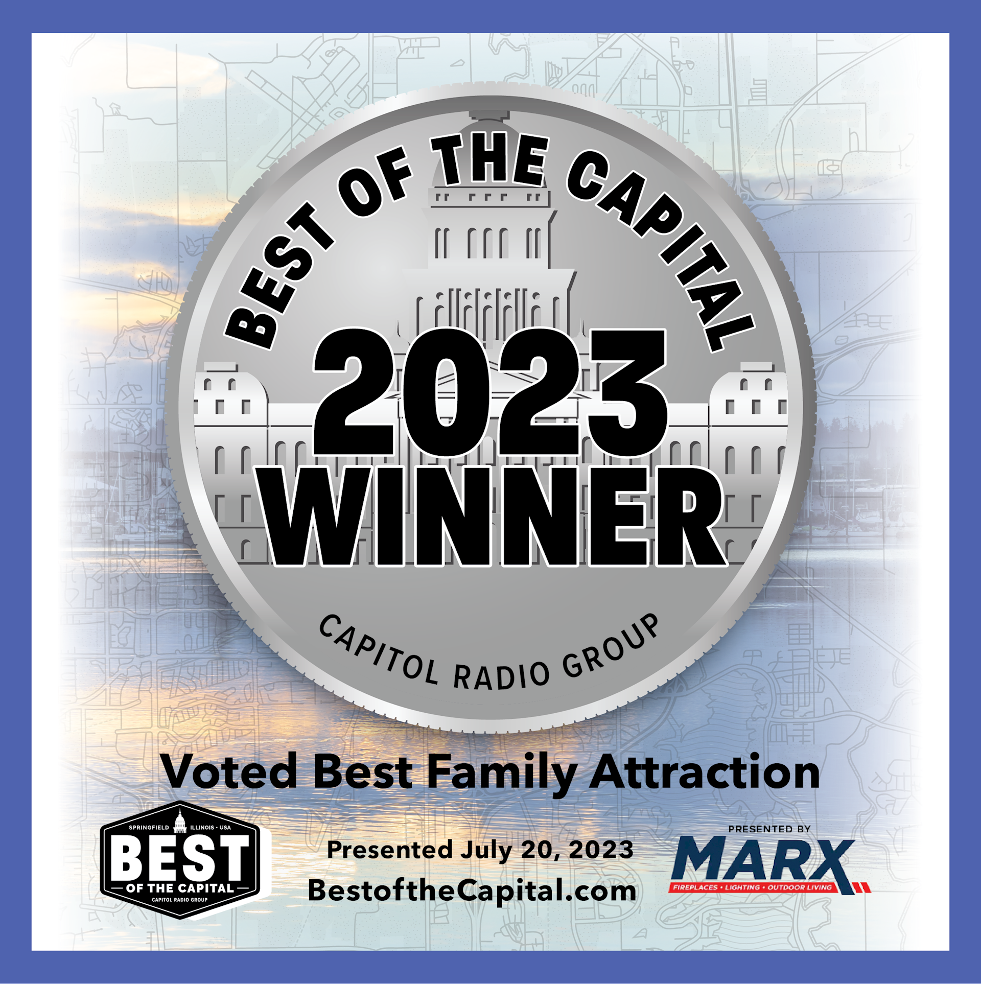 Best of the Capital 2023 Winner the Henson Robinson Zoo for Best Family Attraction